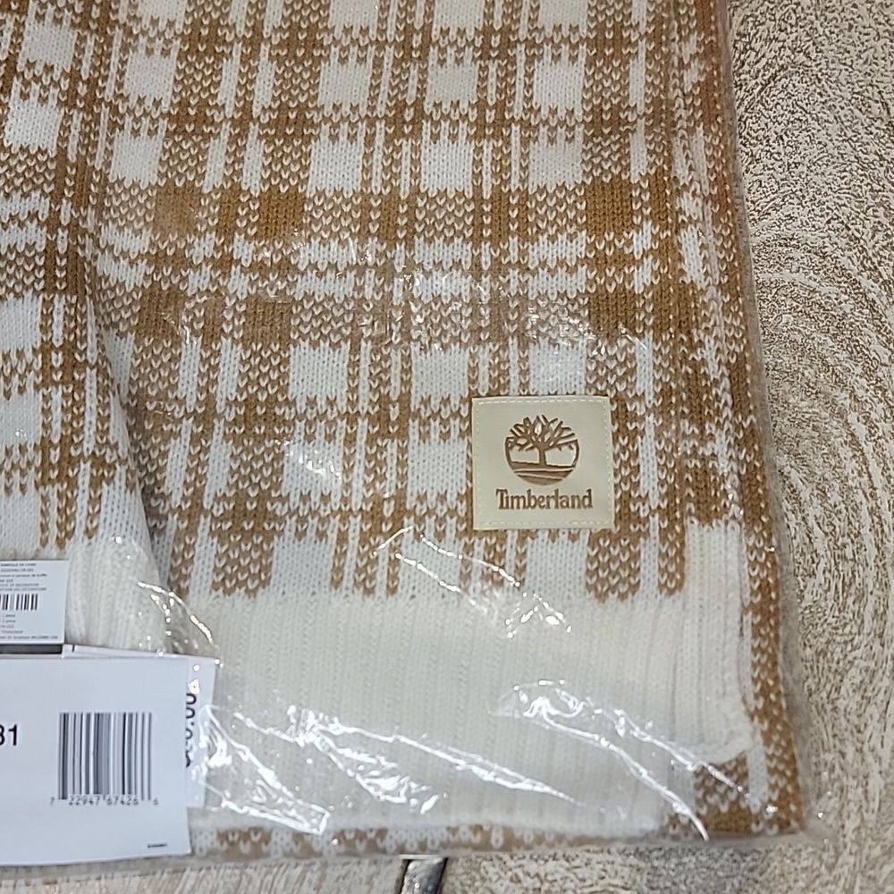 Timberland Plaid Scarf - Picture 4 of 12